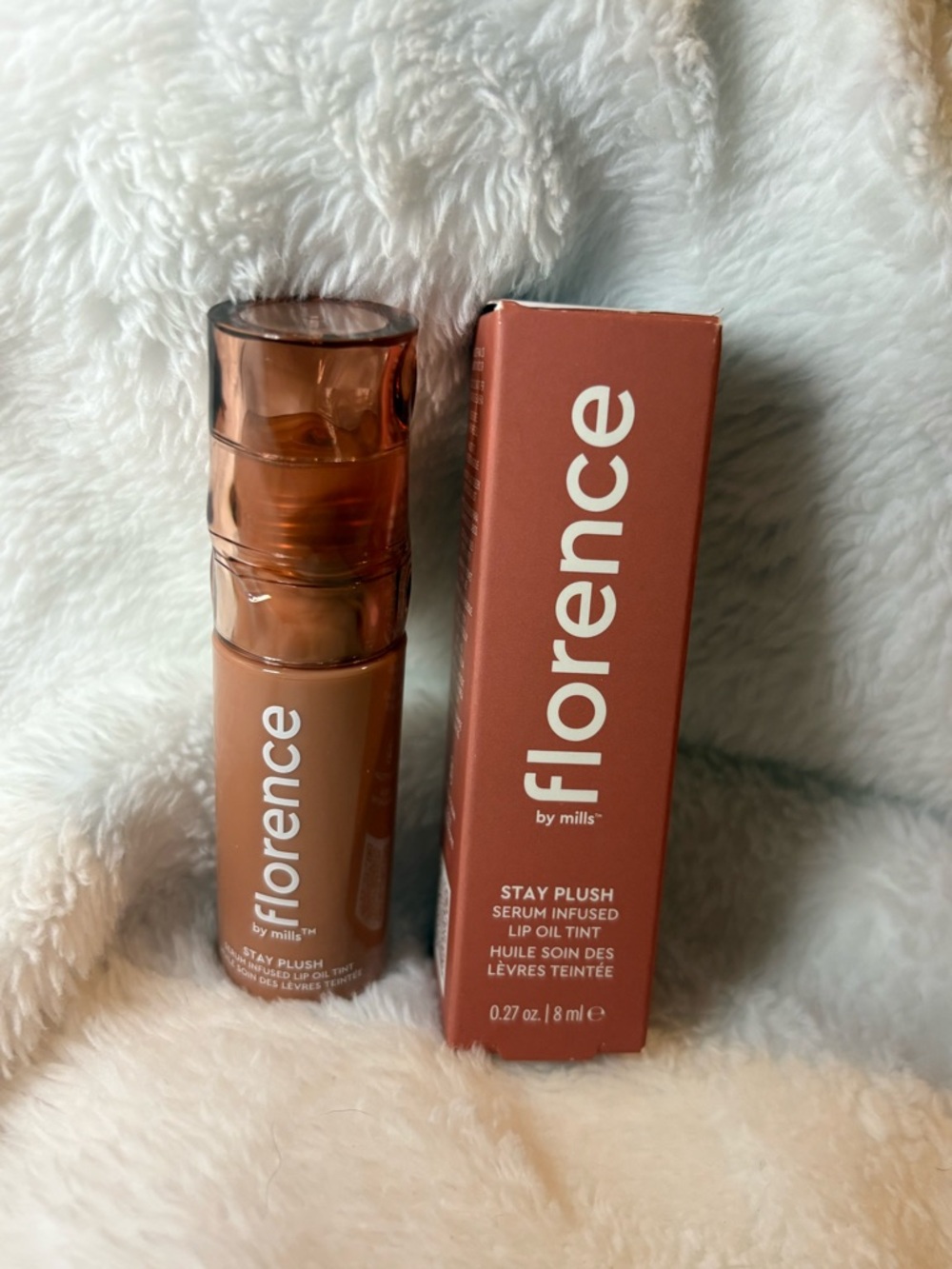 Florence Stay Plush Serum-Infused Lip Tint Brand New in Box